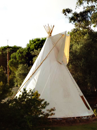 Réalisation MyTipi à Rouvenac